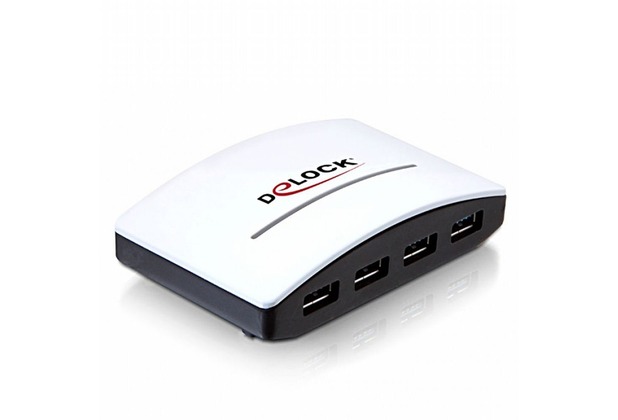 DeLock USB 3.0 externer HUB 4 Port