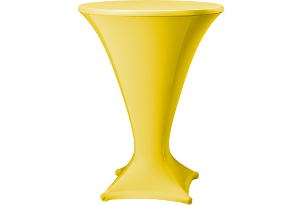 Dena Stehtischhusse Cocktail D1 Ø 80-85 cm, gelb