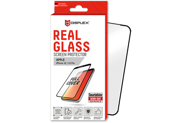 Displex Real Glass 3D Apple iPhone 12/12 Pro 6,1\"