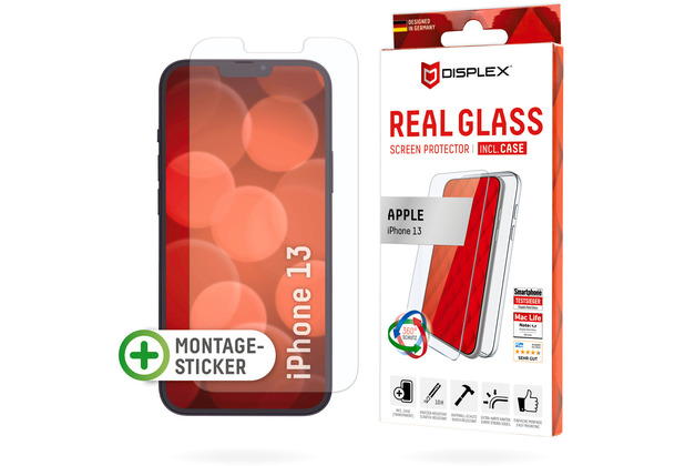 Displex Real Glass + Case Set iPhone 13