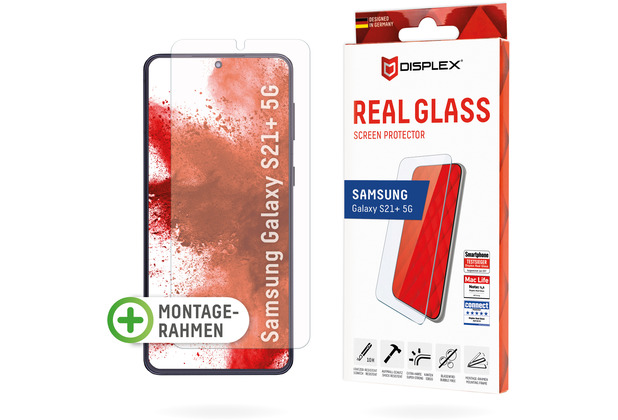 Displex Real Glass FPS for Galaxy S21+ transparent