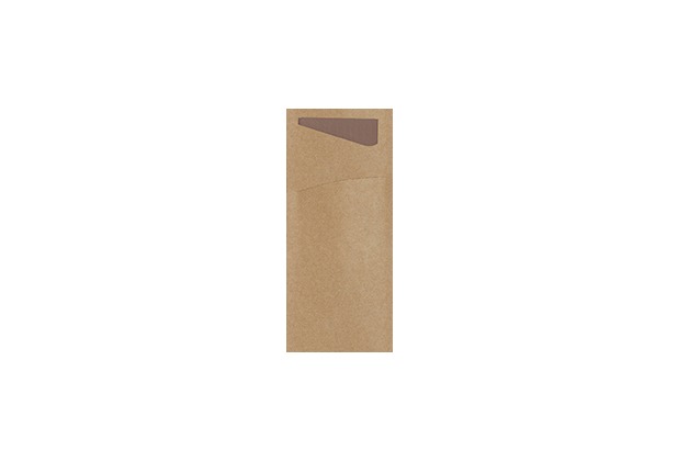 Duni Serviettentaschen Sacchetto®, Tissue, Uni EcoEcho 190x85mm 100 St.