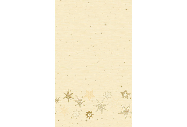 Duni Tischdecken Dunicel® Star Stories Cream 138 x 220 cm 1 Stück