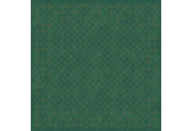 Duni Dunicel-Mitteldecken Gilded Star Green 84 x 84 cm 20er