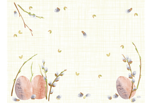 Duni Dunicel-Tischsets Willow Easter 30 x 40 cm 100 Stck
