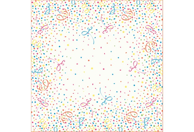 Duni Dunisilk-Mitteldecken Confetti 84 x 84 cm 20 Stck