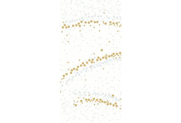 Duni Dunisoft-Servietten Golden Stardust white 40 x 40 cm 1/8 Falz 60 Stck