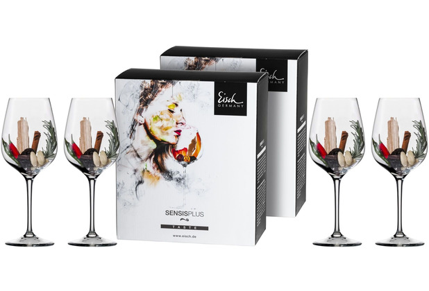 Eisch Superior Sensis plus Bordeauxglas 500/21 - 4 Stck im Geschenkkarton