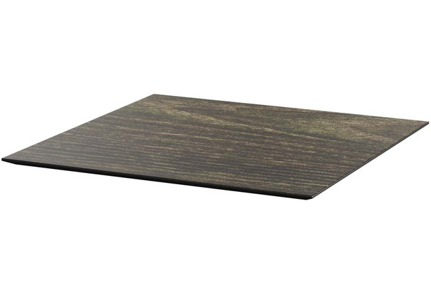 Essentials HPL Tischplatte Riverwashed Wood HPL 70x70 cm
