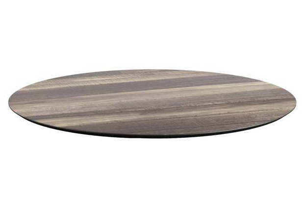 Essentials HPL Tischplatte Tropical Wood 70 cm