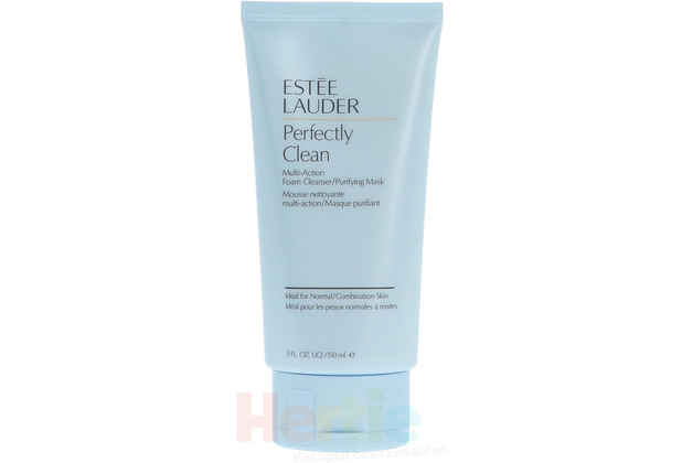Estee Lauder Perfectly Clean Foam Cleanser Purif, Multi Action Reinigungsschaum und Gesichtsmaske 150 ml