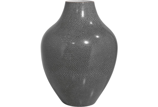 Fink Living Vase Gloria - gold-grau - H. 41cm x B. 30cm x D. 30cm