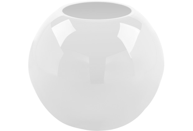 Fink Living Vase Moon - wei - H. 13cm x B. 16cm x D. 16cm