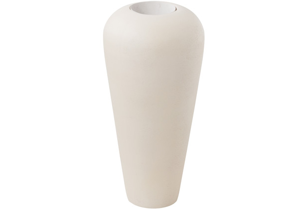 Fink Living Vase Venus - creme - H. 70cm x D. 35cm