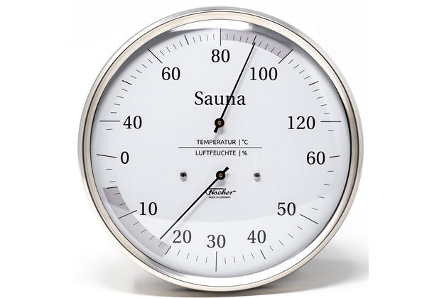 Fischer Messtechnik Sauna-Thermohygrometer 160 mm