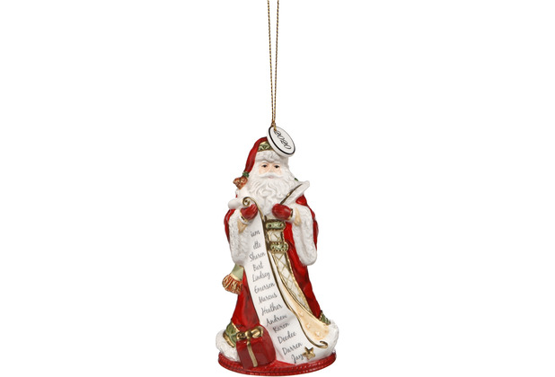 Fitz & Floyd Glocke Jahresglocke Santa 2020 13,0 cm