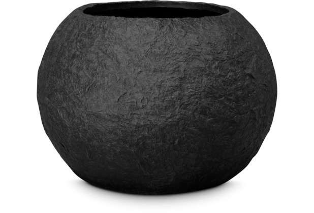 fleur ami ROCKY Pflanzkugel 60/34 cm, black granite