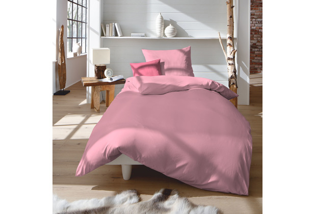 Fleuresse Bettwsche Garnituren Colours pink 135x200 + 80x80