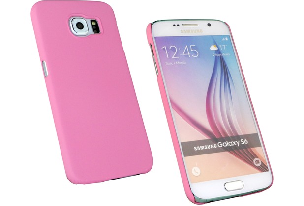 Fontastic Hardcover Pure pink für Samsung Galaxy S6