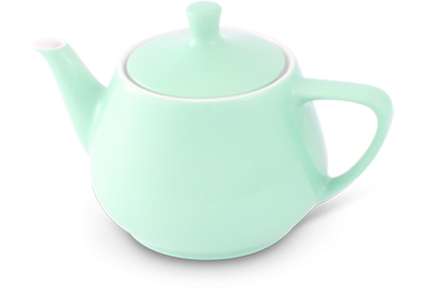 Friesland Teekanne 0,85l Pastellgrün Utah Teapot Porzellan