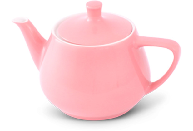 Friesland Teekanne 0,85l Pastellrosa Utah Teapot Porzellan