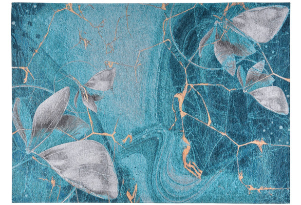 Gino Falcone Teppich Cosima 110 turquoise multi 80 x 160 cm