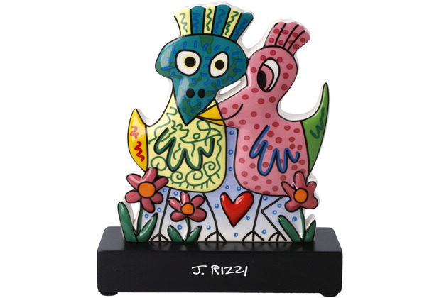 Goebel Figur James Rizzi - \"Love Birds\" 16,5 cm