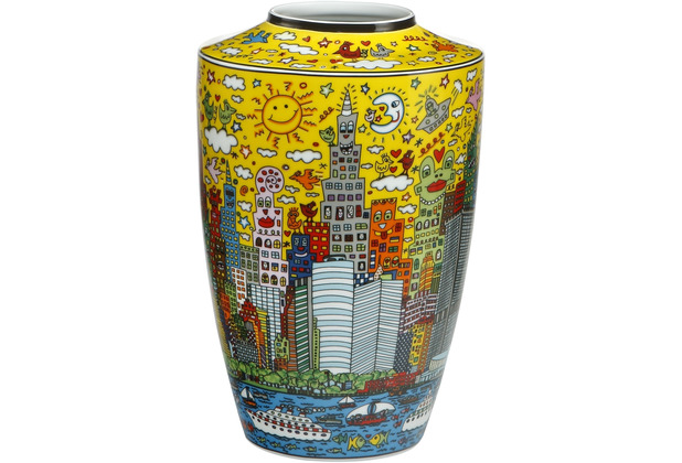 Goebel Vase James Rizzi - My New York City Sunset 24,0 cm