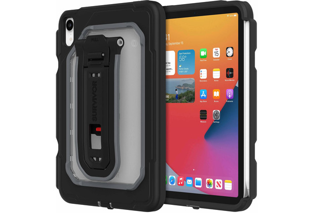Griffin Survivor Endurance Case, Apple iPad mini (2021), schwarz, GIPD-031-BLK