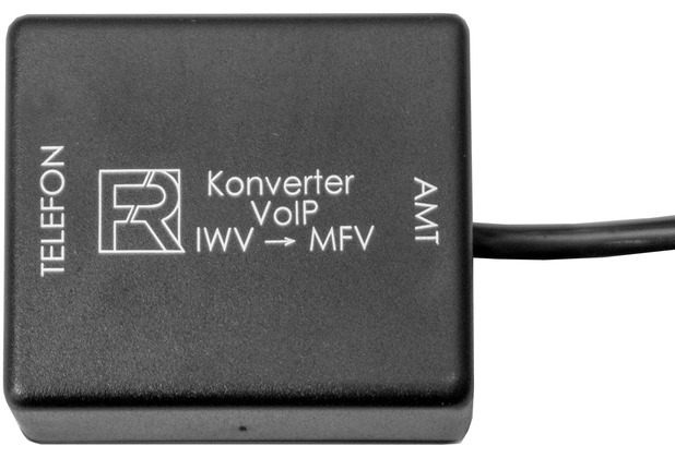 HDK Konverter MFV VoIP mit Adapter TAE-RJ11