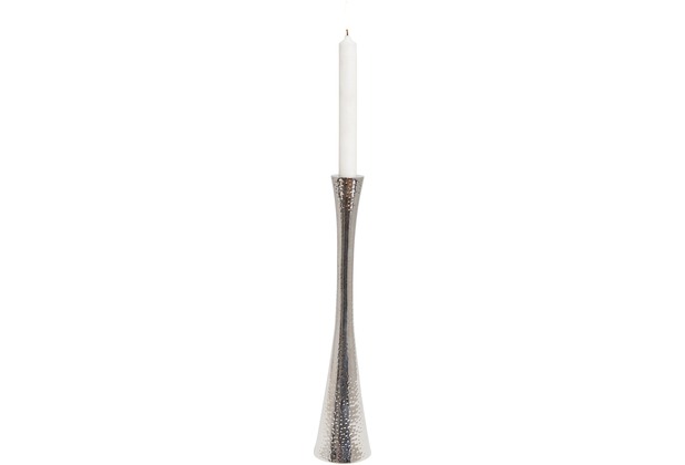 Holländer Kerzenleuchter NATALE GROSS Aluminium silber vernickelt