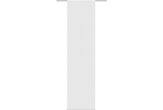 Home Wohnideen Schiebevorhang Querstreifen Versteift Wollweiss 245 x 60 cm