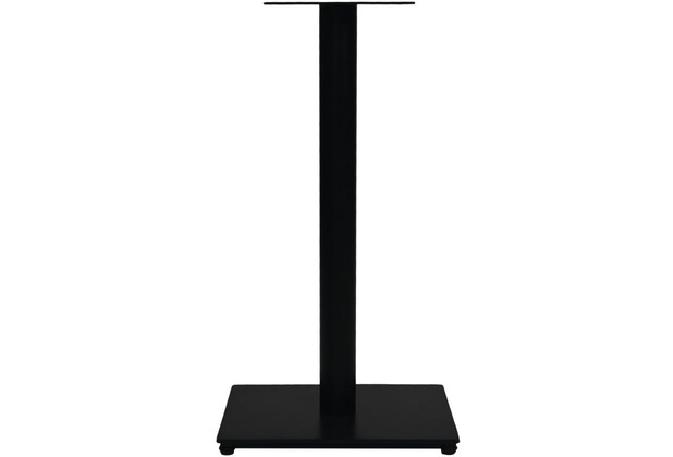 HSM Collection Pillar Table Leg - 40x30x70 - Black - Metal