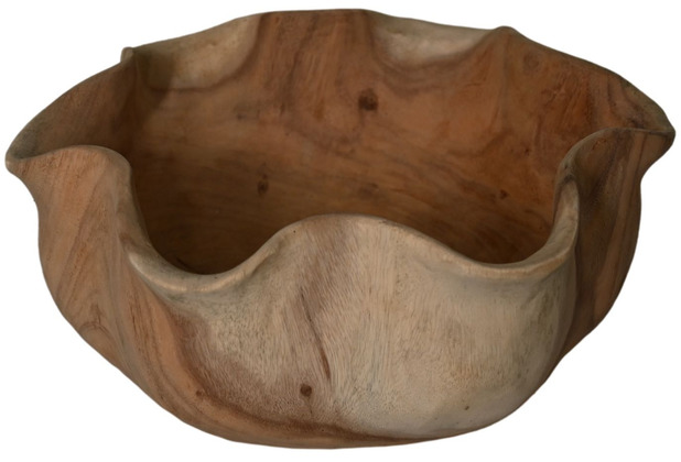 HSM Collection Round bowl - 40x17 - Natural - Munggur