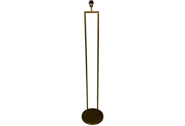 HSM Collection Stehlampe - 30x30x150 - Gold - Metall