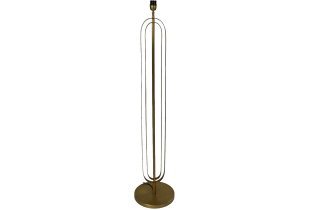 HSM Collection Stehlampe rond - 30x30x140 - Gold - Metall