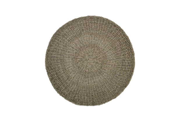 HSM Collection Teppich - 150 cm - raffia/seegras - Natur