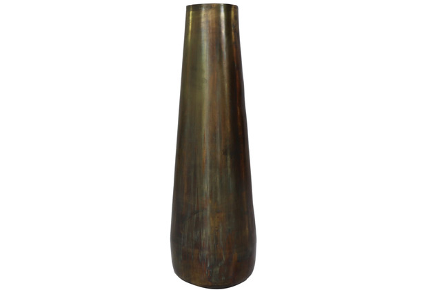 HSM Collection Vase Siena Large - 26x80 - Messing antik gold - Metall