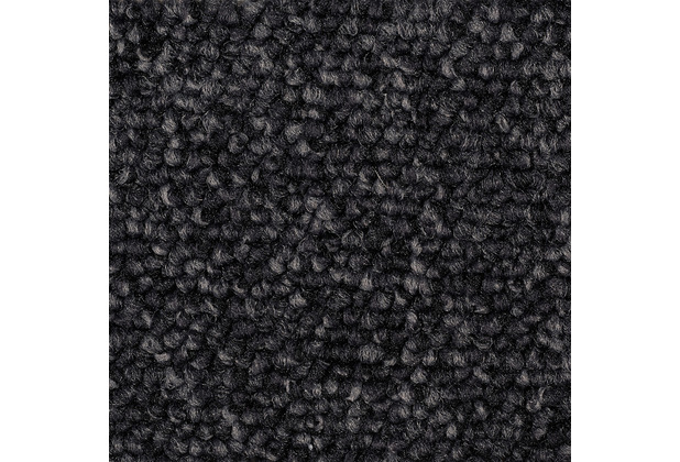 Skorpa Schlingen-Teppichboden Leopold meliert schwarz 400 cm