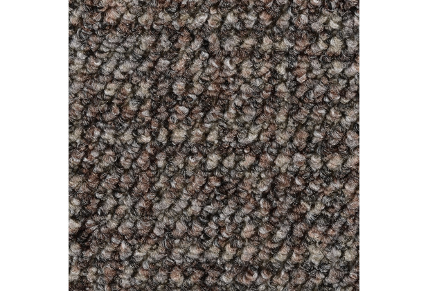 Skorpa Schlingen-Teppichboden Felix gemustert grau/braun 400 cm