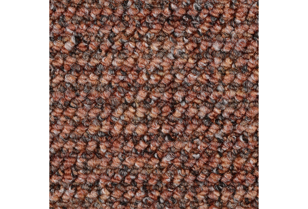 Skorpa Schlingen-Teppichboden Felix gemustert Ziegelrot 400 cm
