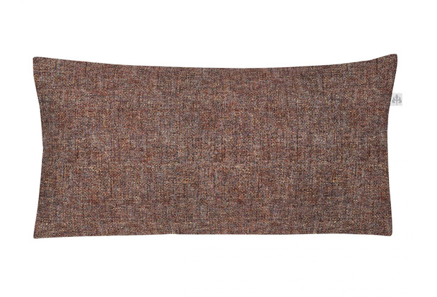 irisette Flausch-Cotton Kissenbezug Mink 8835 schoko 40x80 cm