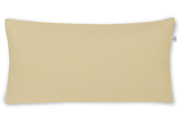 irisette Mako-Satin Kissenbezug Florenz 8466 gold 40x80 cm