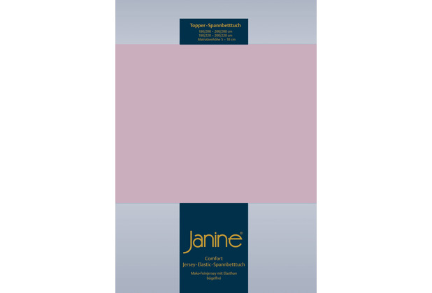 Janine Topper Spannbetttuch TOPPER Elastic-Jersey altros 5001-21 200x200