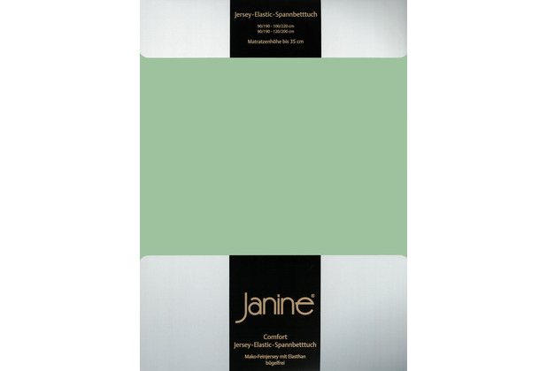 Janine Spannbetttuch ELASTIC-JERSEY Elastic-Jersey lind 5002-26 150x200