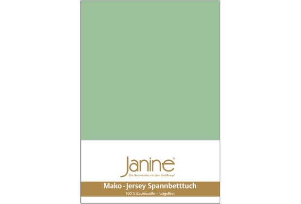 Janine Jersey-Spannbetttuch Jersey lind Spannbettlaken 200x200