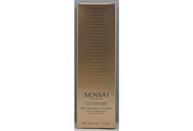 Kanebo Sensai Silky Bronze Self Tanning for Face 50 ml