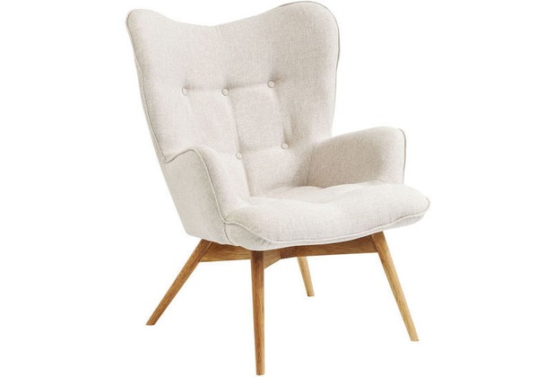 Kare Design Armchair Vicky Ecru