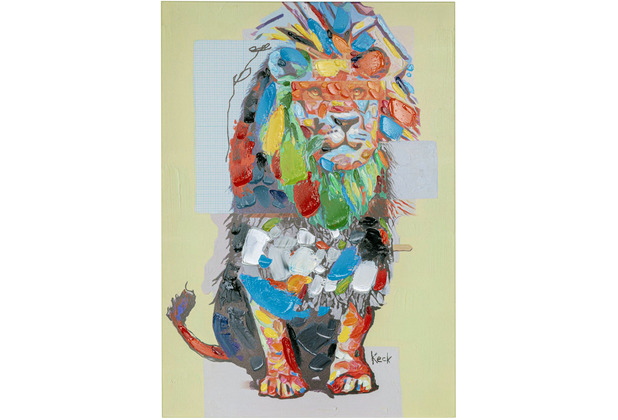 Kare Design Bild Touched Wildlife Lion 70x100cm