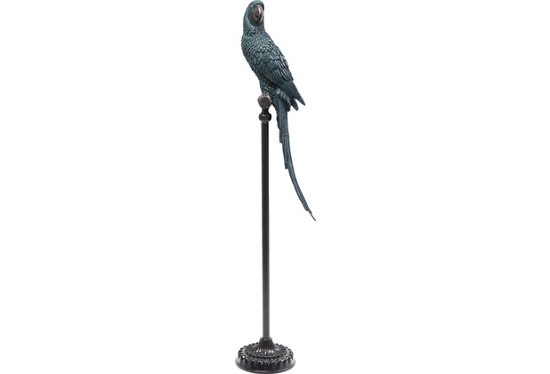 Kare Design Deko Figur Parrot Petrol